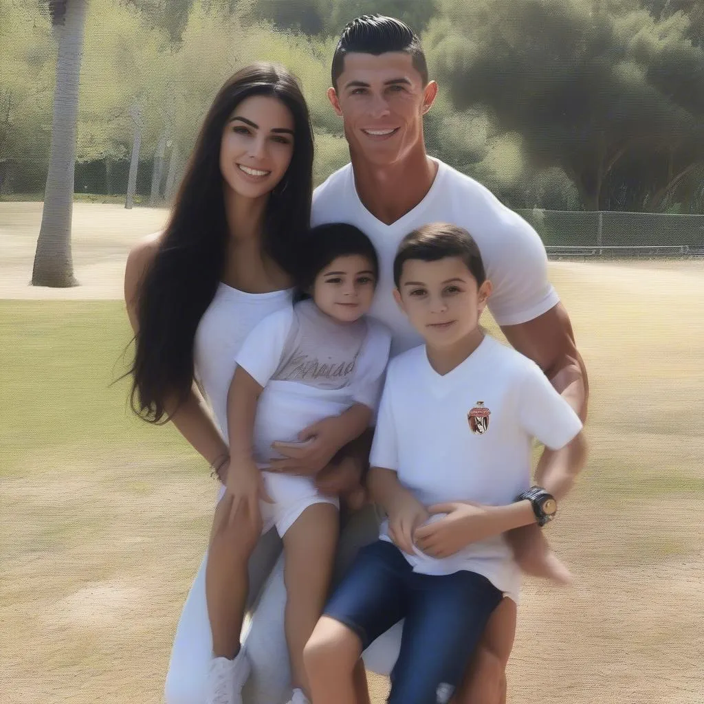 ronaldo-gia-dinh