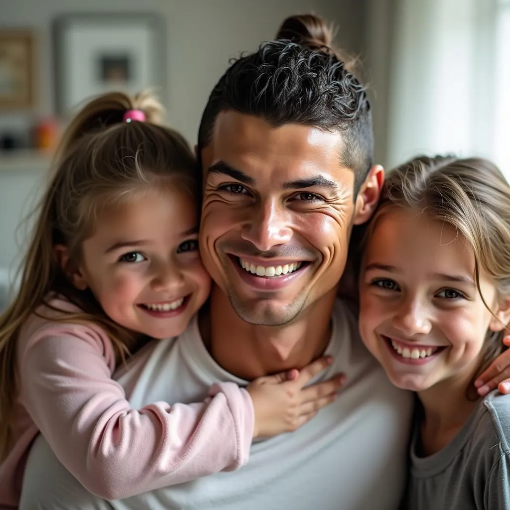 Ronaldo và gia đình: Khoảnh khắc hạnh phúc