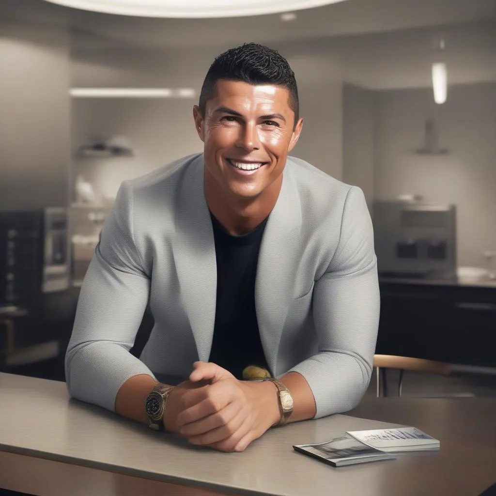 Ronaldo tiếp tục nhận quảng cáo sau khi giải nghệ