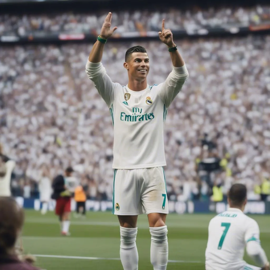 Ronaldo gia nhập Real Madrid