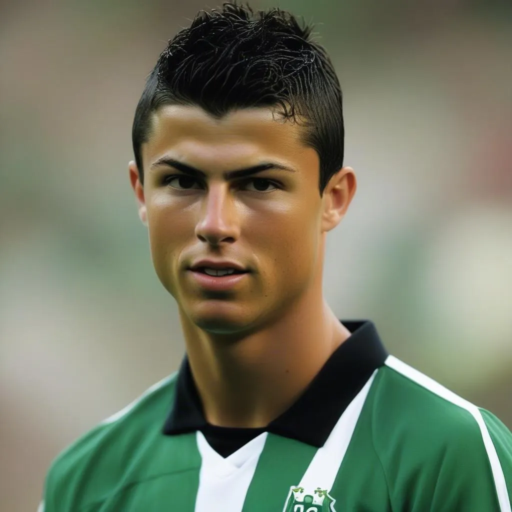 Cristiano Ronaldo chuyển nhượng từ Sporting Lisbon đến Manchester United năm 2003