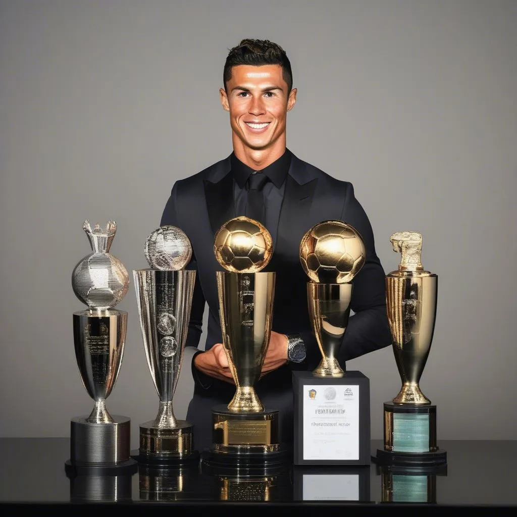 Cristiano Ronaldo với những danh hiệu danh giá