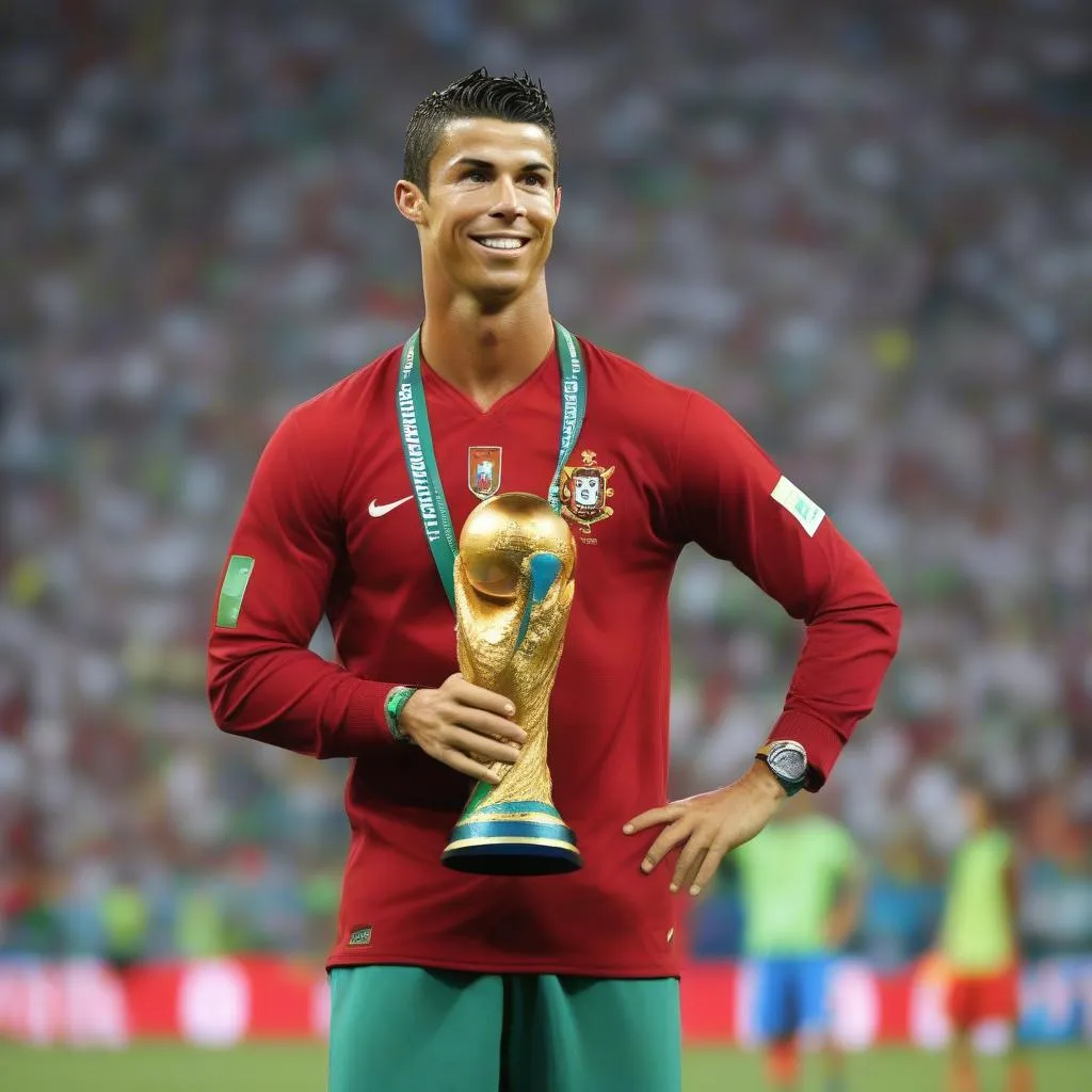 Ronaldo nhận giải thưởng cầu thủ xuất sắc nhất World Cup 2010