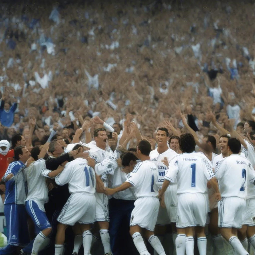 Ronaldo ghi bàn tại sân Riazor năm 2003