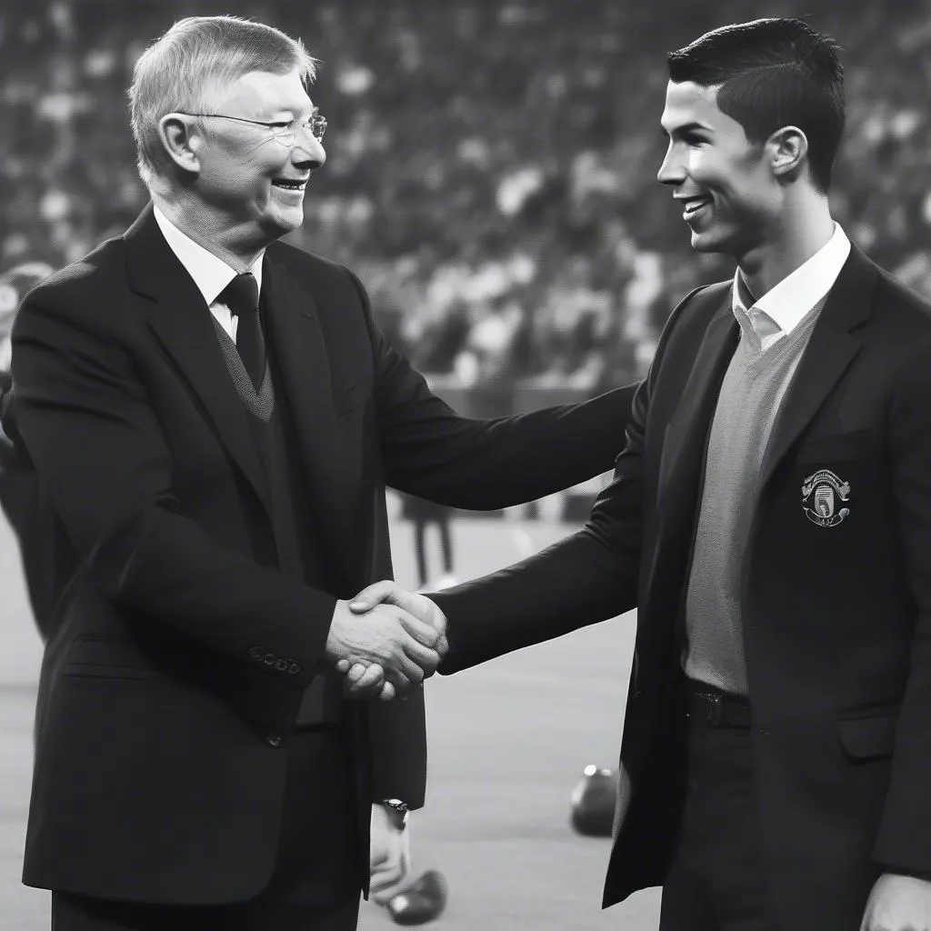 Ronaldo gửi lời chúc phúc đến Sir Alex Ferguson