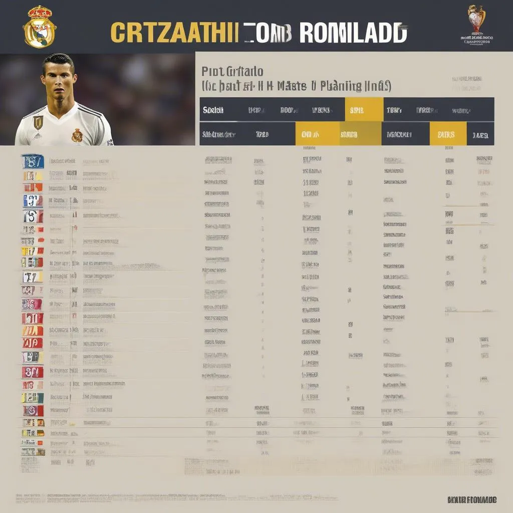 Cristiano Ronaldo's Hat-trick Stats in Spain