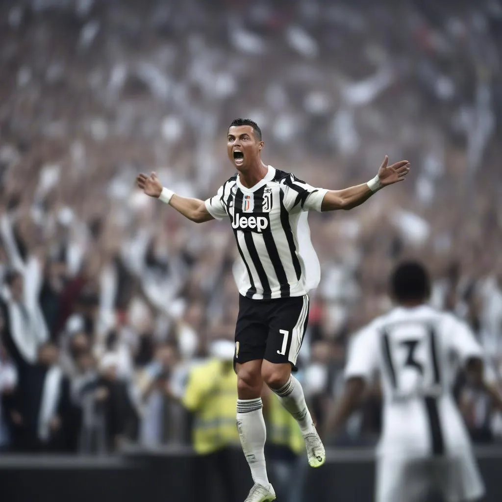 ronaldo hat-trick juventus