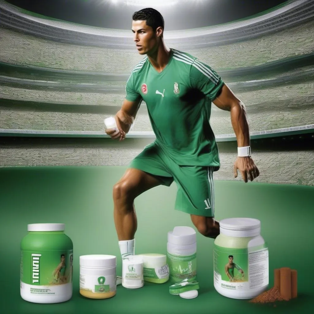 Ronaldo sử dụng Herbalife