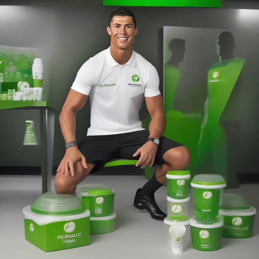 Ronaldo Sử Dụng Herbalife