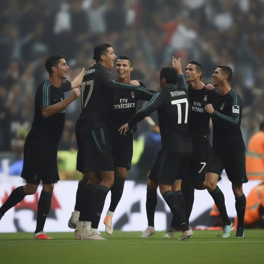 Cristiano Ronaldo celebration