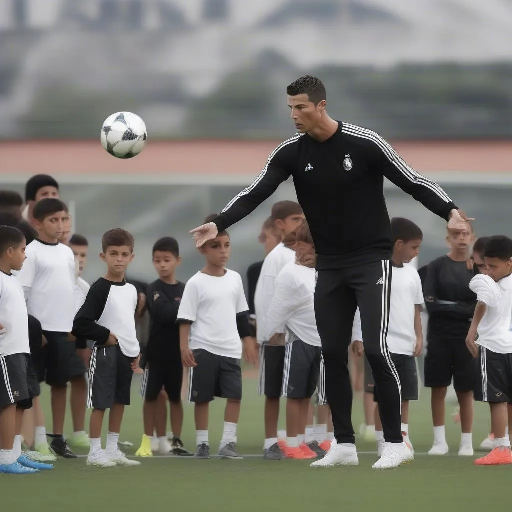 Ronaldo huyền thoại hướng dẫn kỹ thuật bóng đá