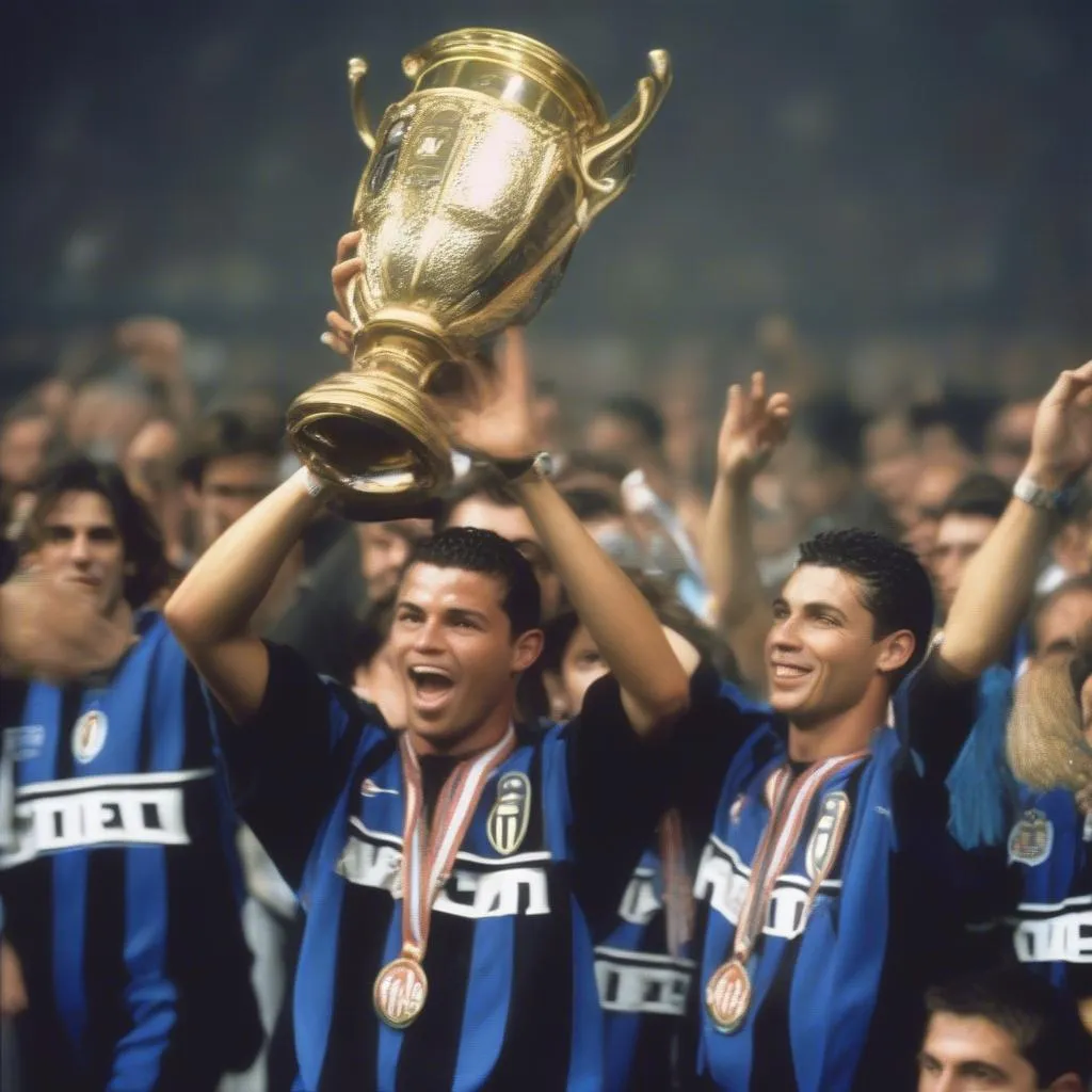 Ronaldo Inter Milan Trophy