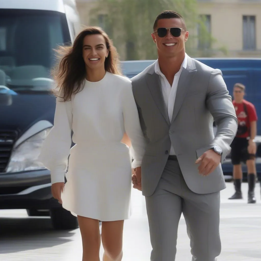 Ronaldo và Irina Shayk - Hình Ảnh Cặp Đôi Nổi Tiếng