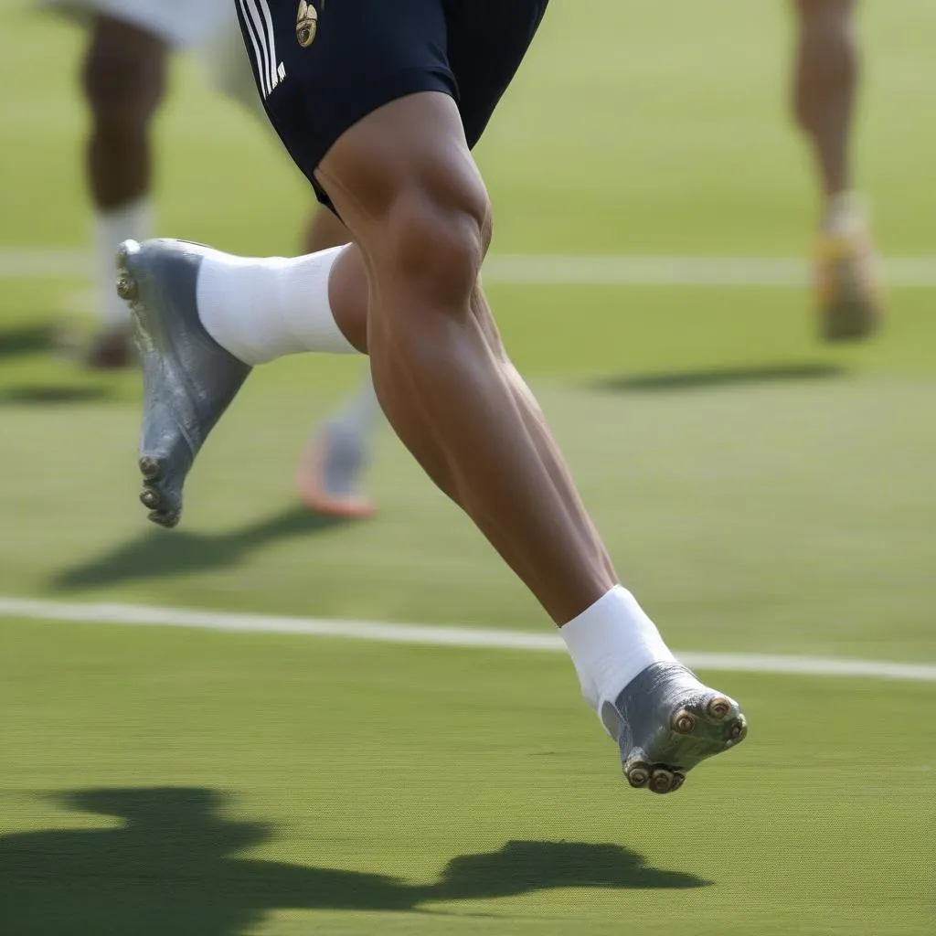 Cristiano Ronaldo running technique