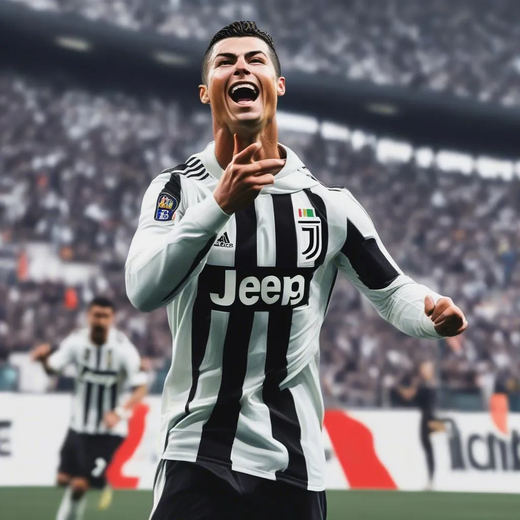 Ronaldo Juve Kick Ghi Bàn PNG: Hình Ảnh Vẻ Vang Của Siêu Sao Người Bồ Đào Nha