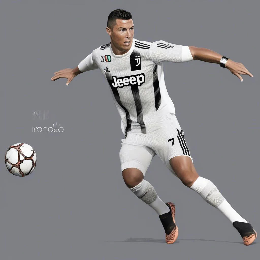 Ronaldo Juventus 2019 PNG: Hình ảnh Ronaldo tập luyện trong màu áo Juventus