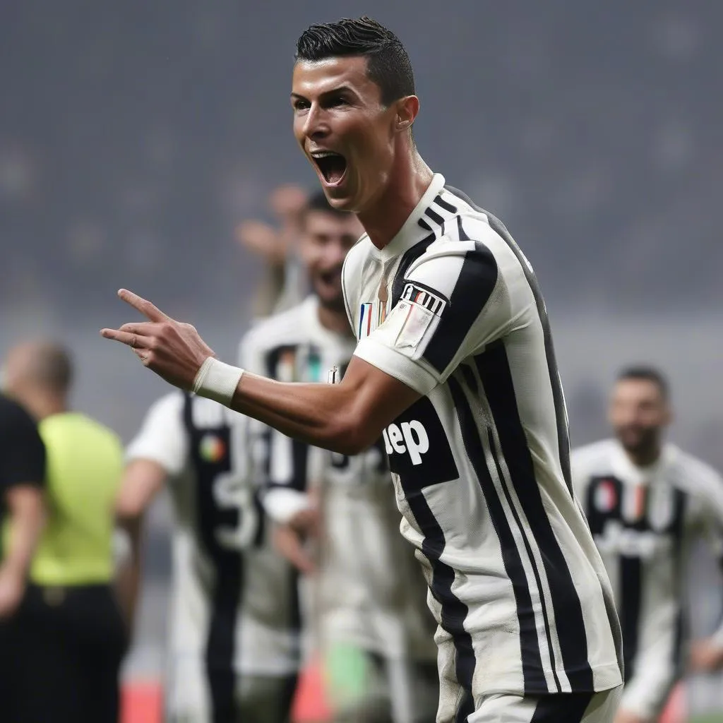 Ronaldo Juventus Bàn Thắng Serie A Champions League