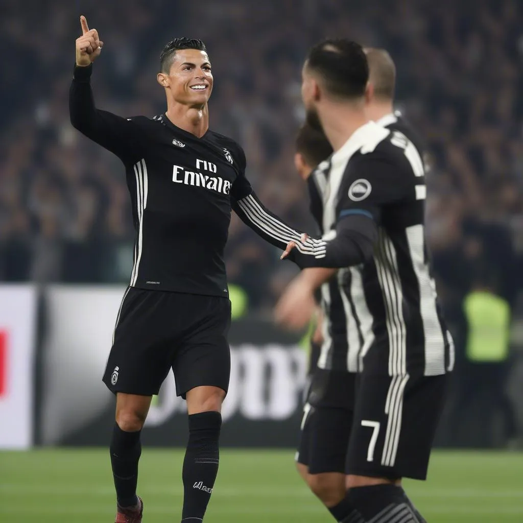 Cristiano Ronaldo đối đầu Juventus tại Champions League 2018