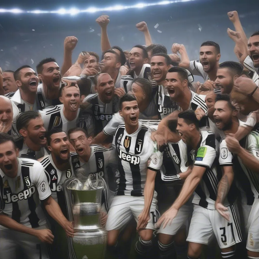 Juventus Champions League Final: Ronaldo Leads the Team to Victory