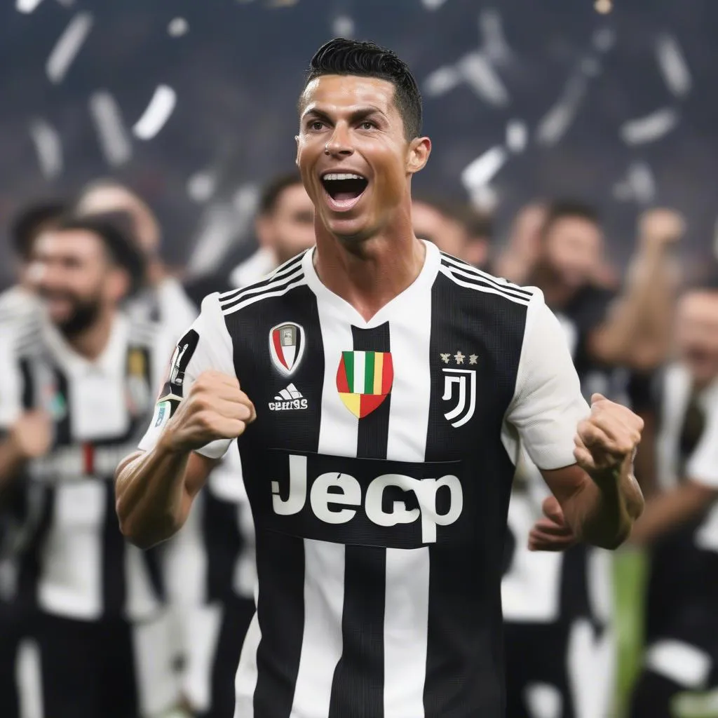 Ronaldo và Juventus trong trận chung kết Champions League