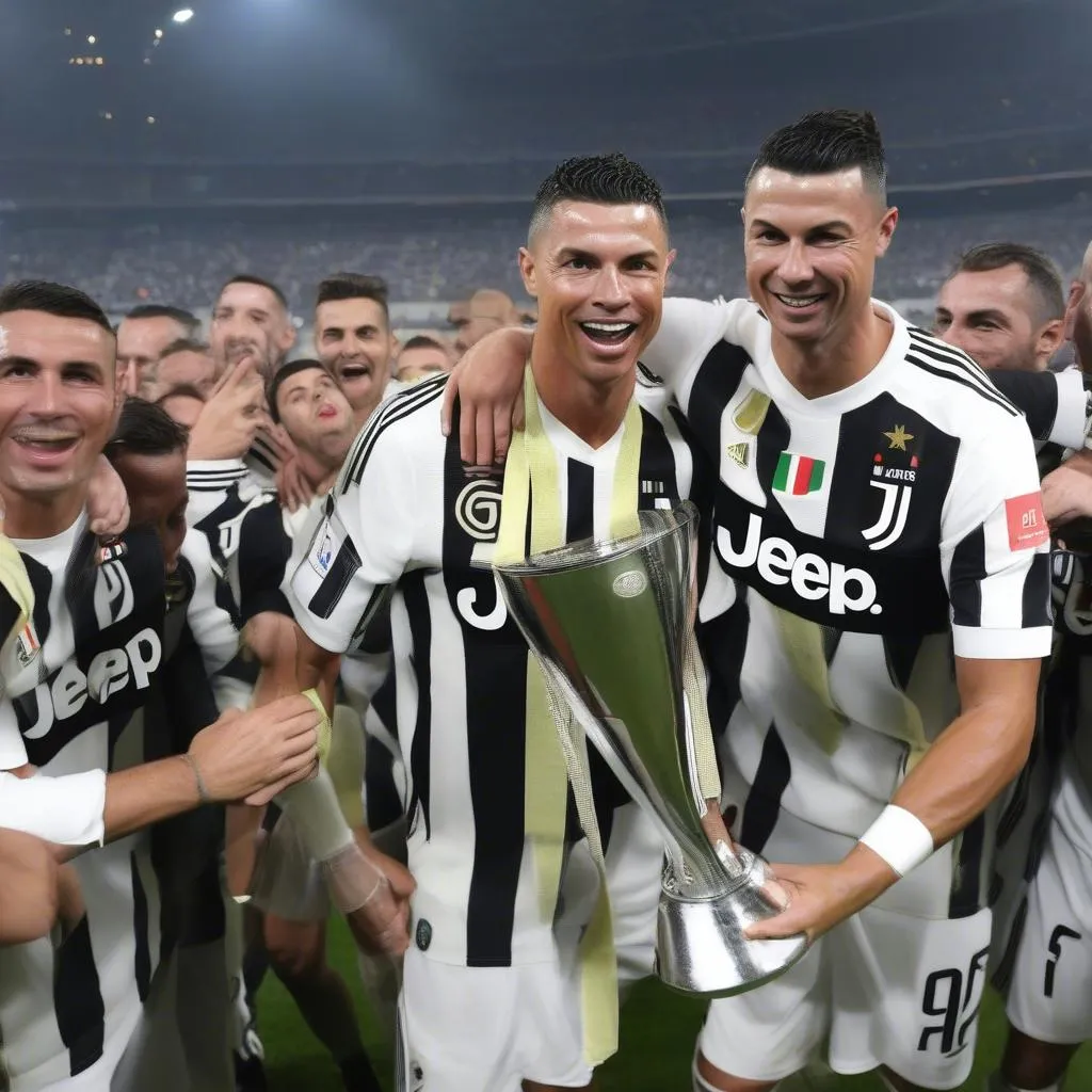 Ronaldo giúp Juventus giành được những danh hiệu