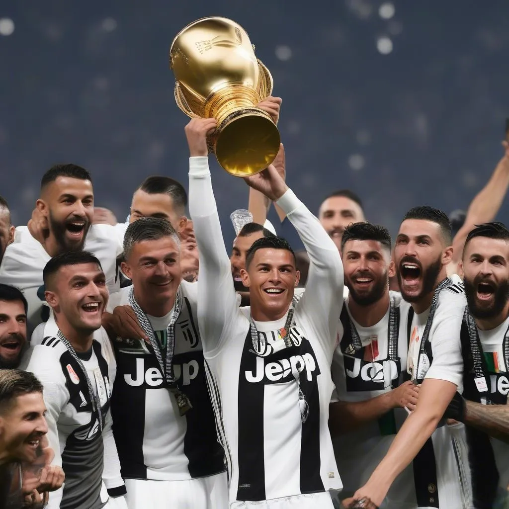 Ronaldo cùng Juventus giành danh hiệu