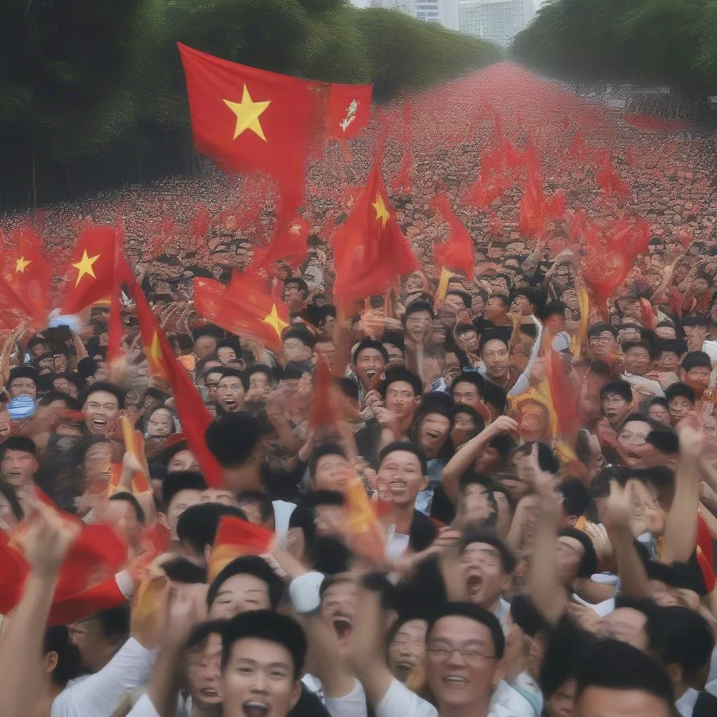 Ronaldo Juventus Fan Vietnam: Vietnamese Fans Celebrating Ronaldo's Transfer