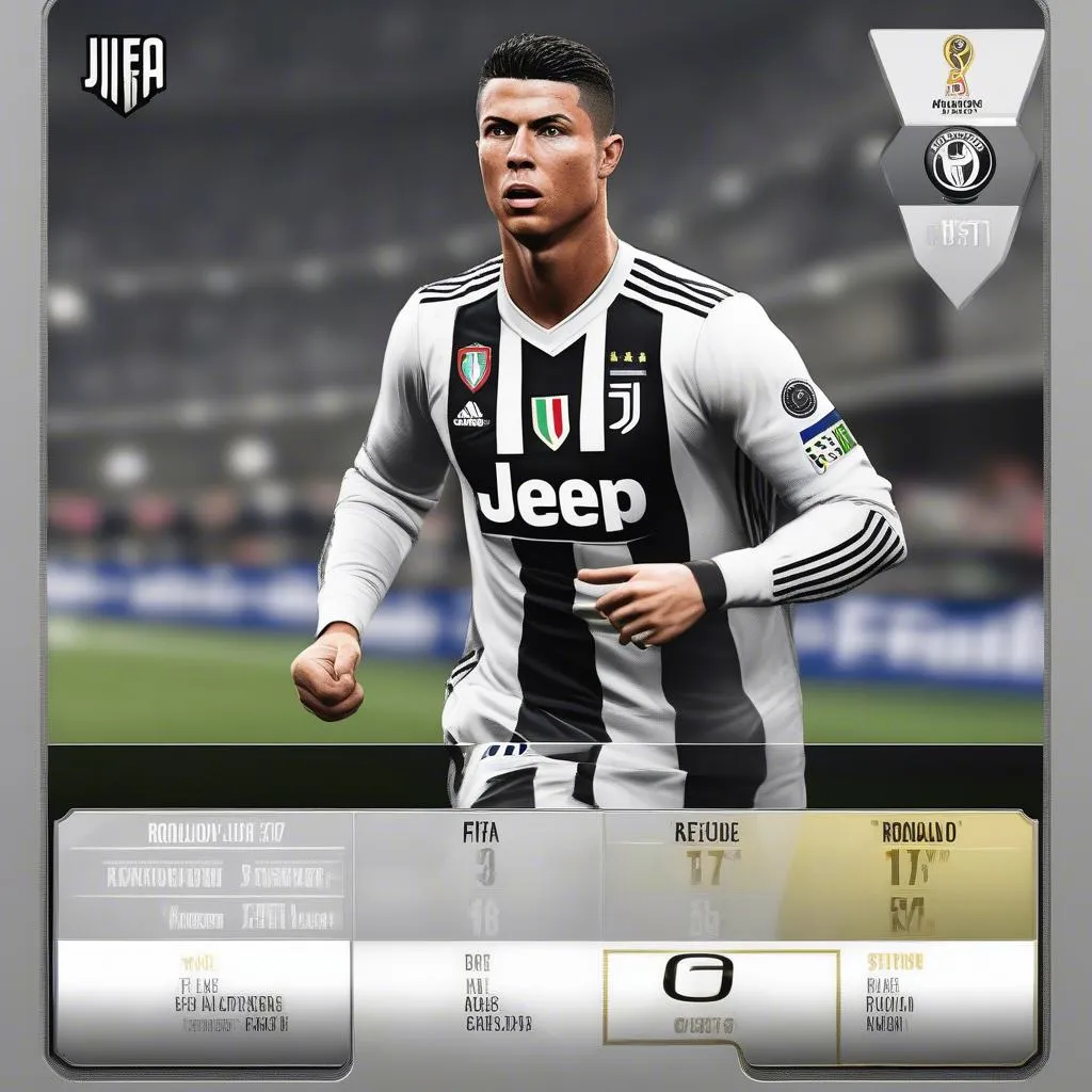 Ronaldo Juventus FIFA 19 Card: Giá trị cao ngất ngưởng trên thị trường chuyển nhượng