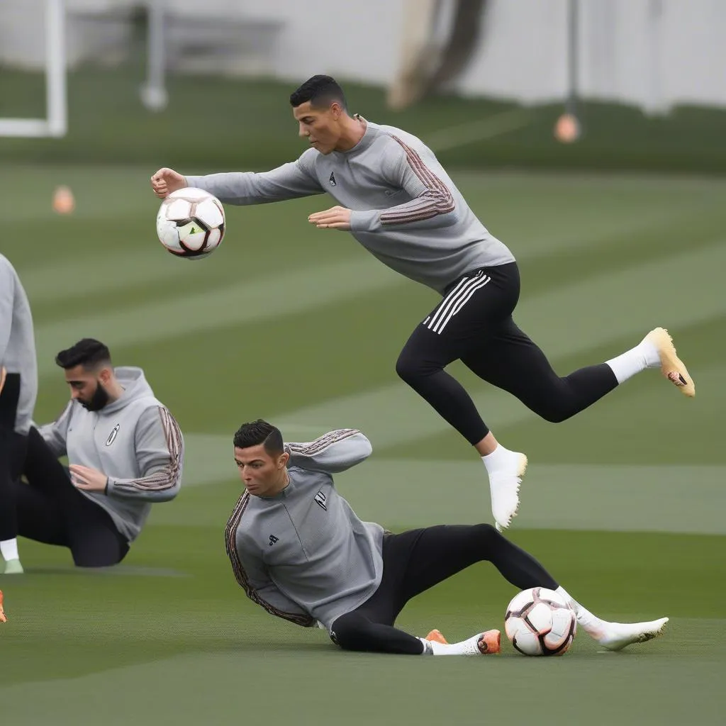 Ronaldo Juventus Training