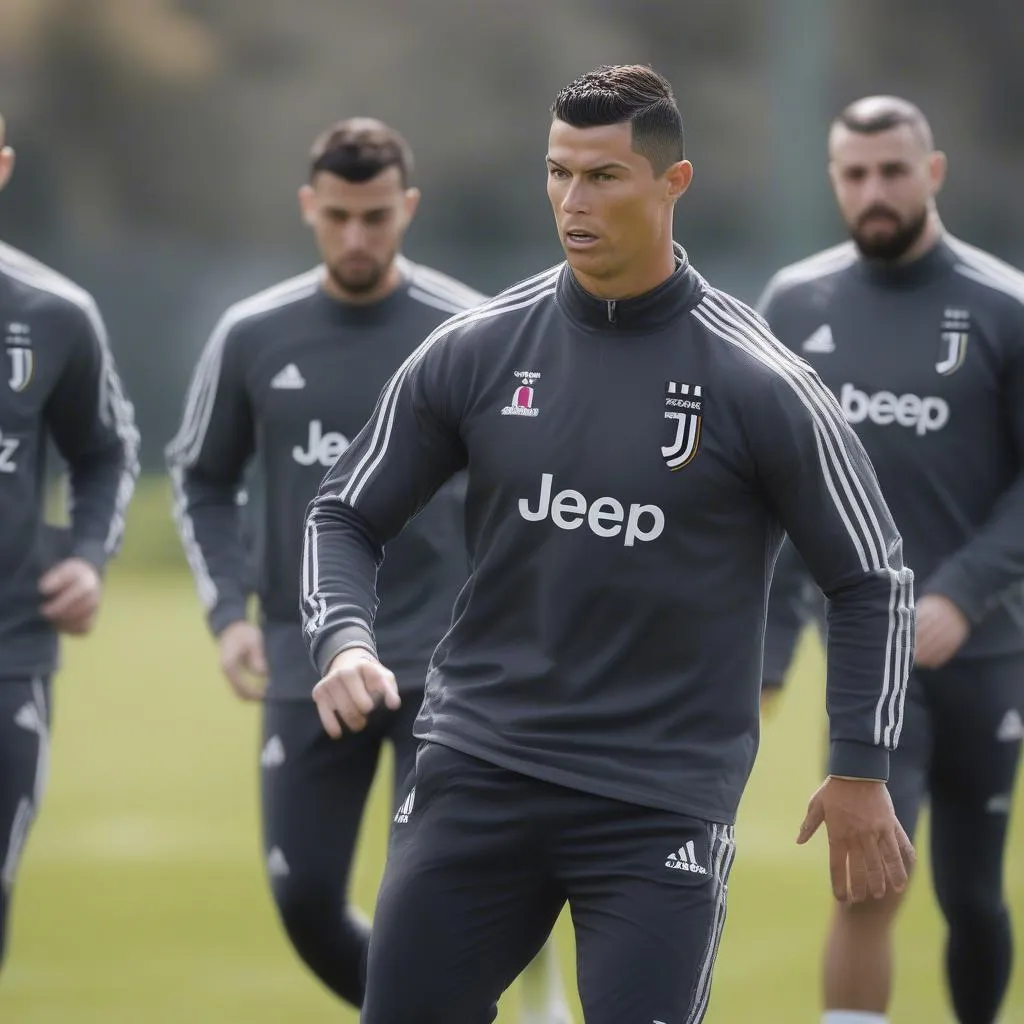 Ronaldo Juventus Training