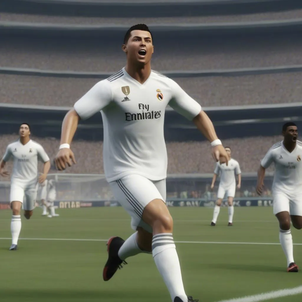 Ronaldo Kick N Run Gameplay