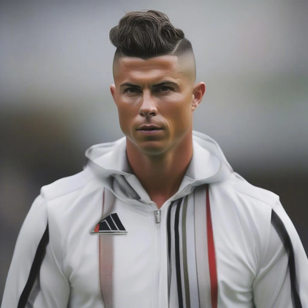 kiểu tóc ronaldo