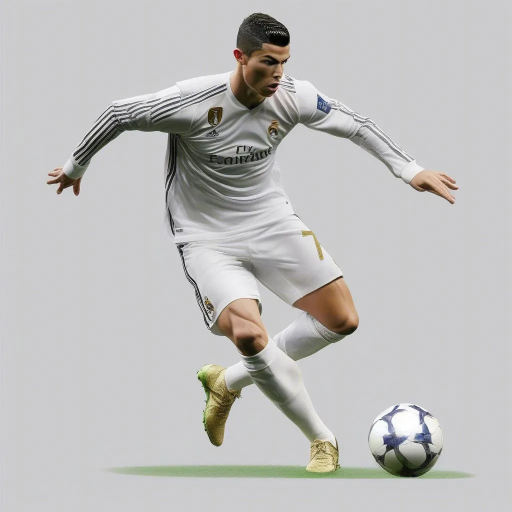 Kỹ thuật đi bóng của Ronaldo