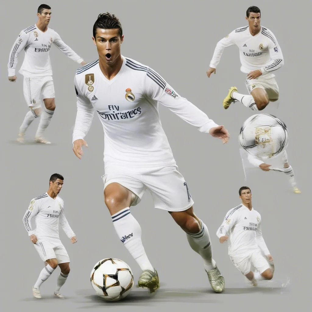 Kỹ thuật siêu phàm của Ronaldo