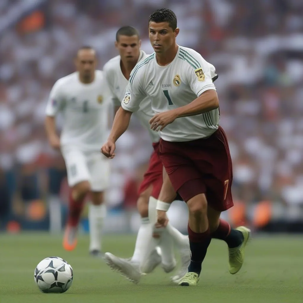 Ảnh hưởng của những cú tắc bóng quyết liệt của Ronaldo