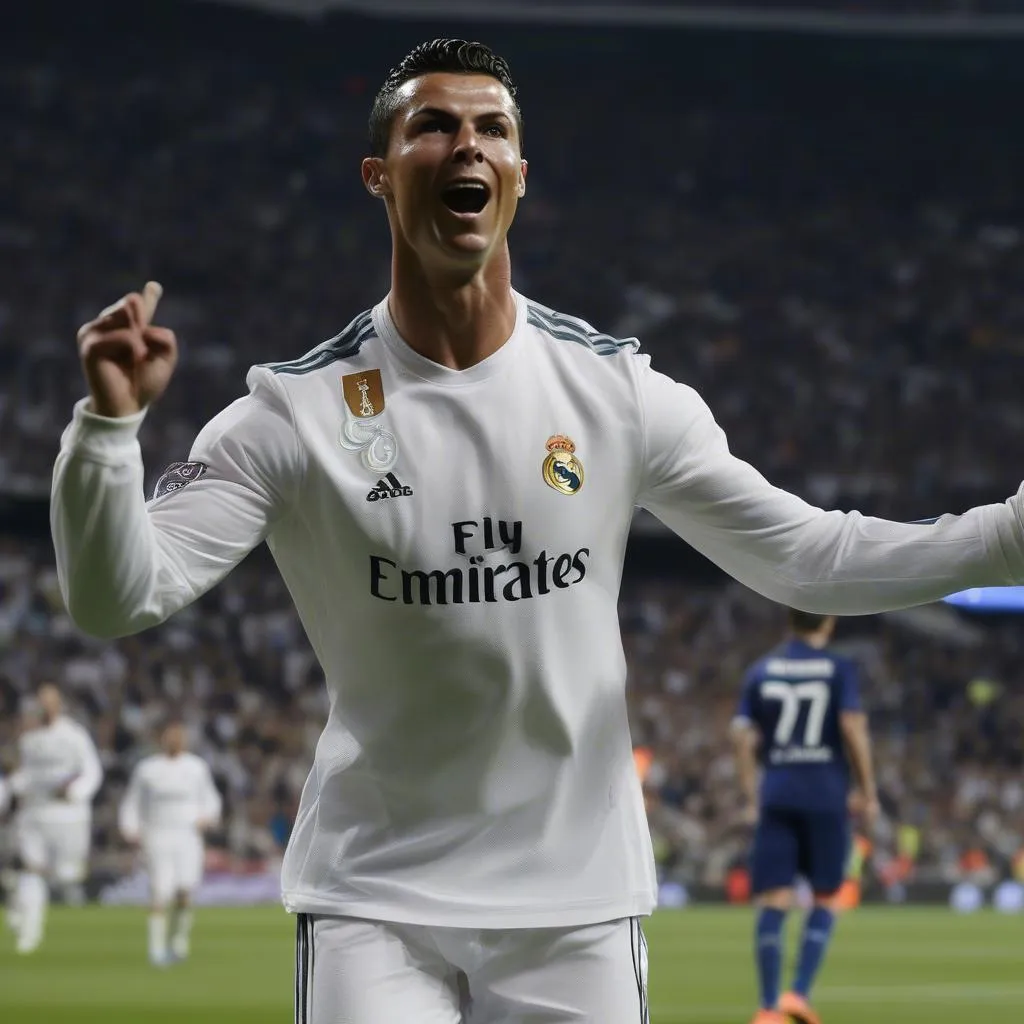 ronaldo lập hattrick đưa real vào ck