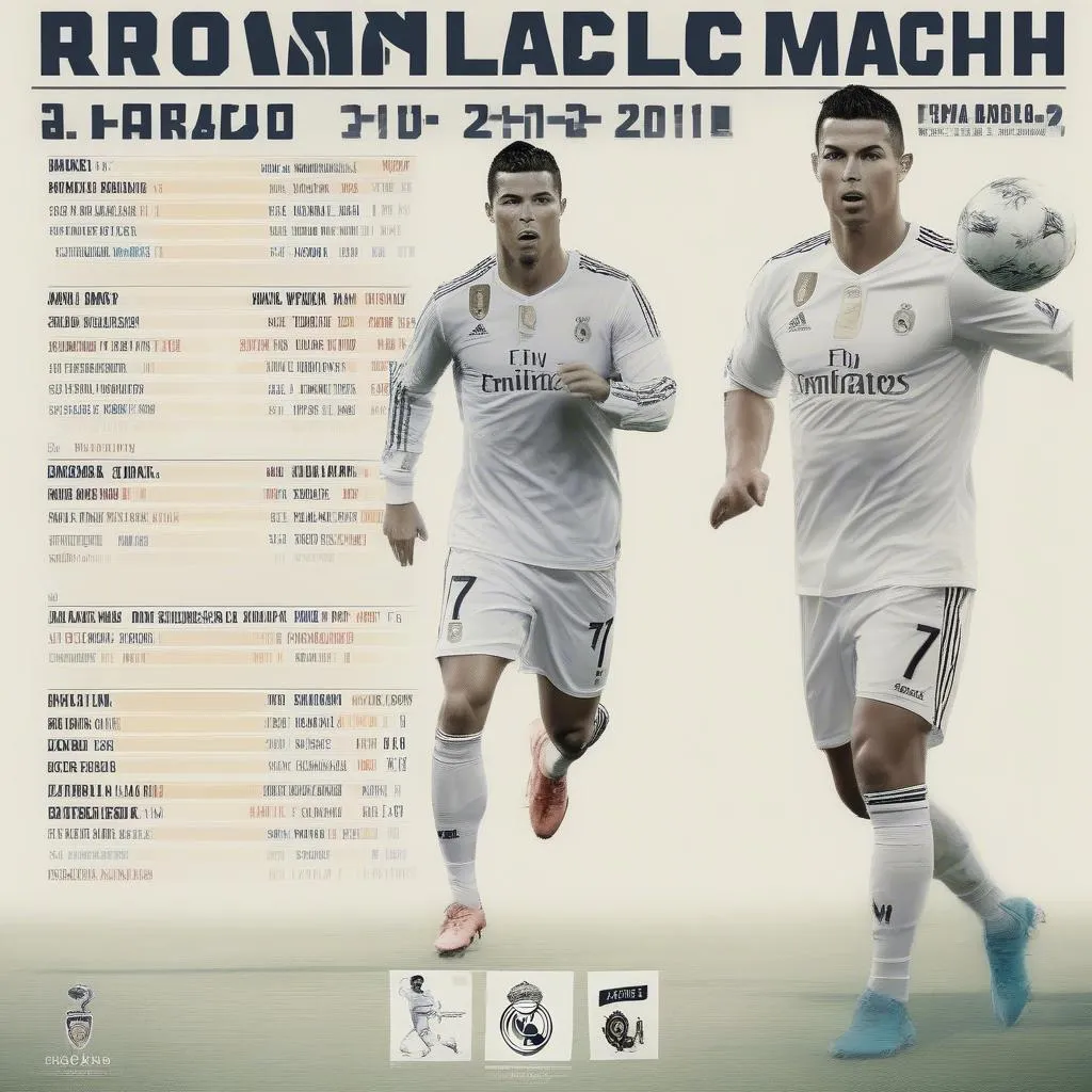 Ronaldo lịch thi đấu