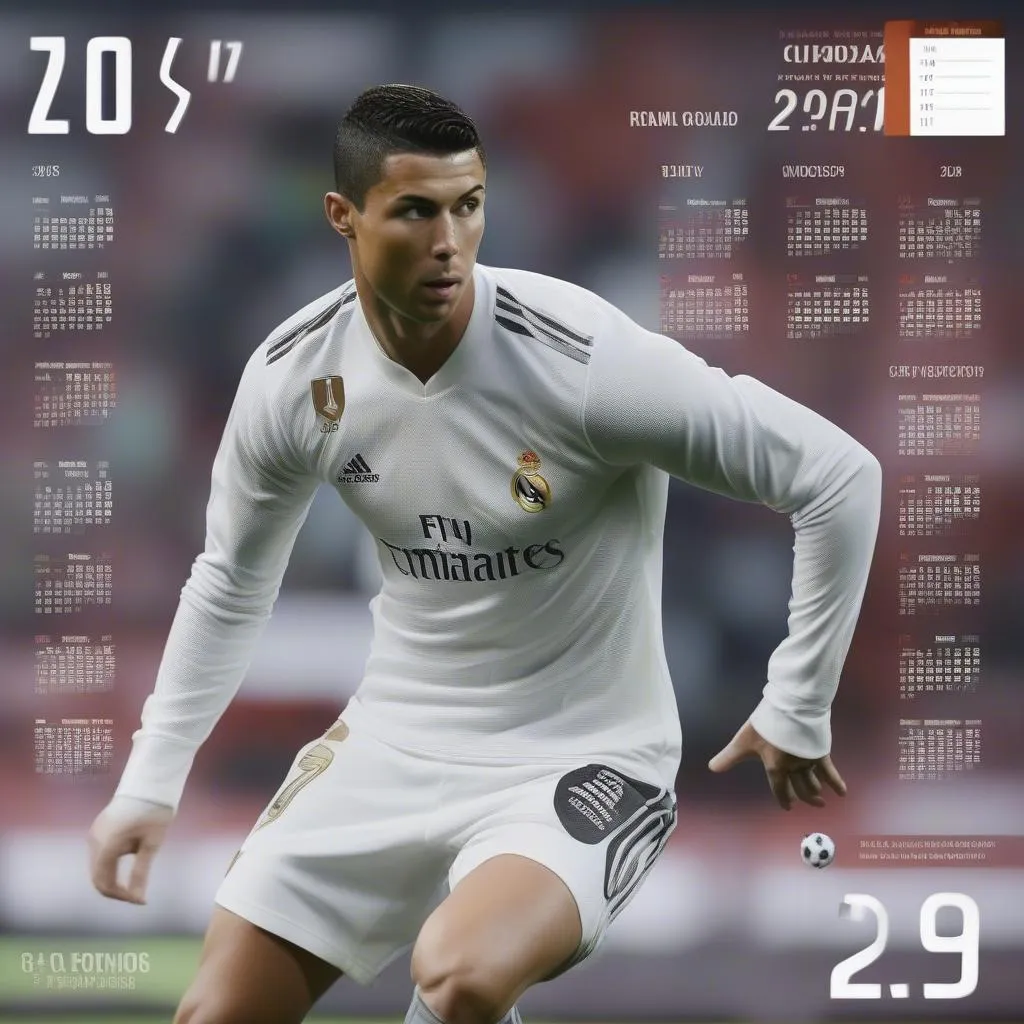 Ronaldo lịch thi đấu