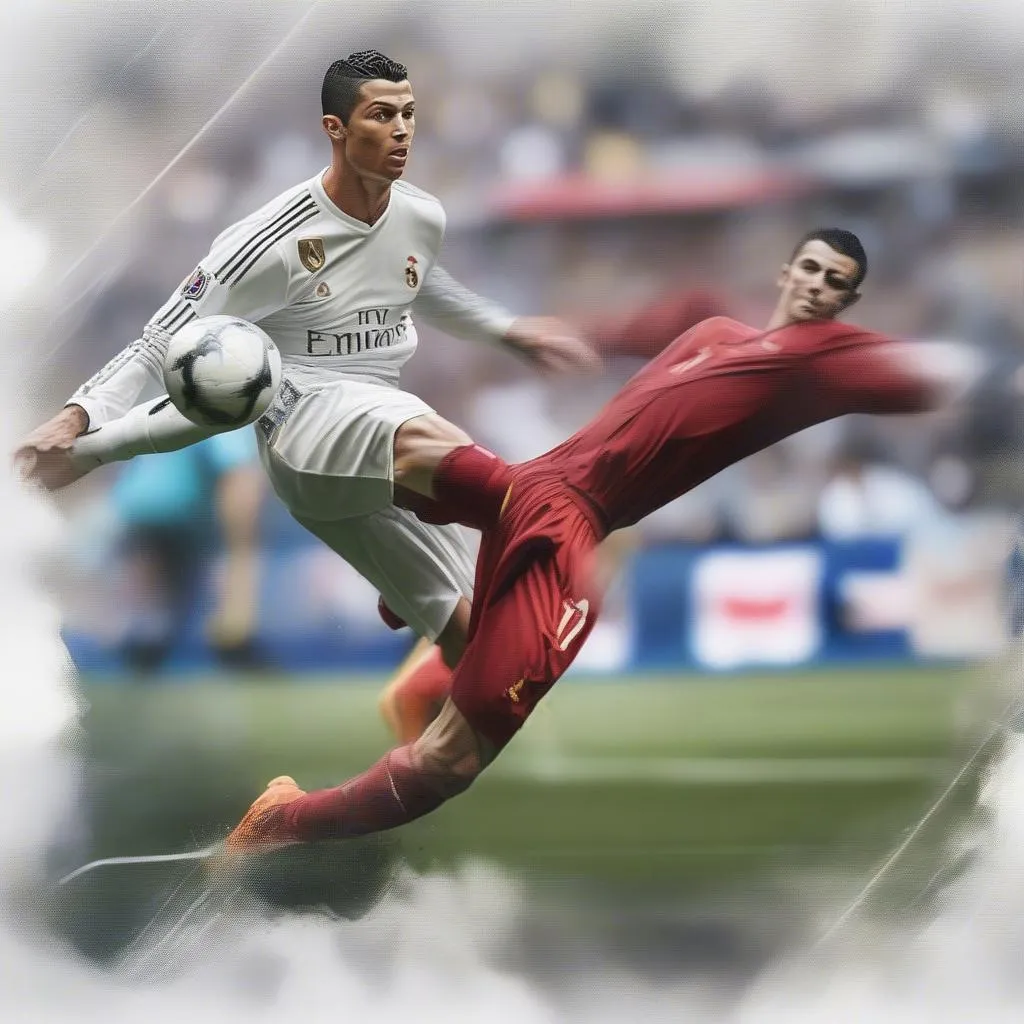 Ronaldo LP trên sân cỏ huyền thoại