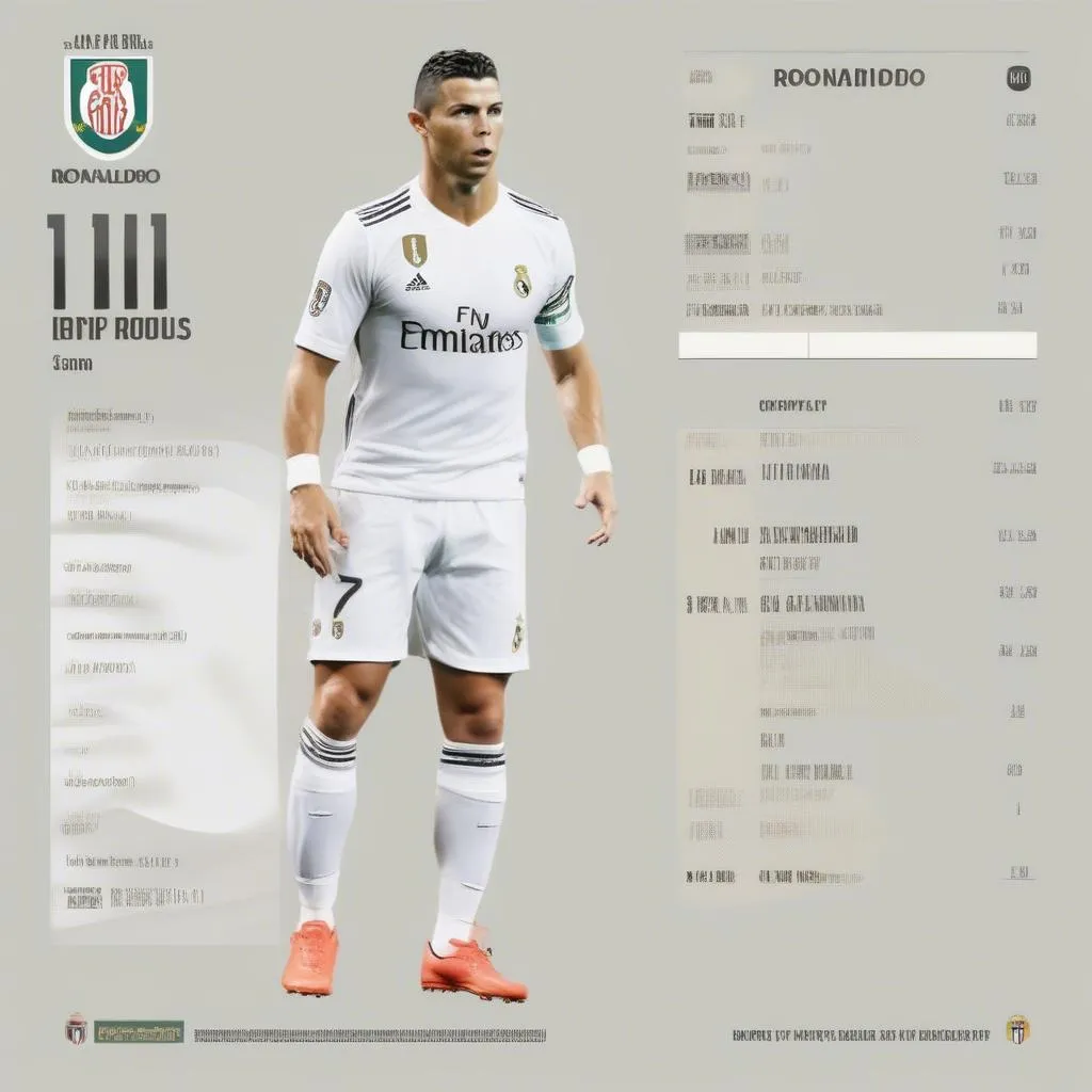 Ronaldo mức lương tháng CLB