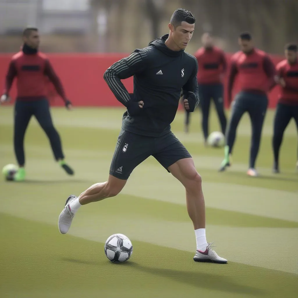 Cristiano Ronaldo, luyện tập, rèn luyện thể lực