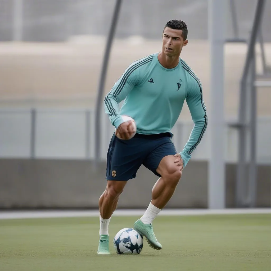 Ronaldo luyện tập cực kỳ nghiêm ngặt