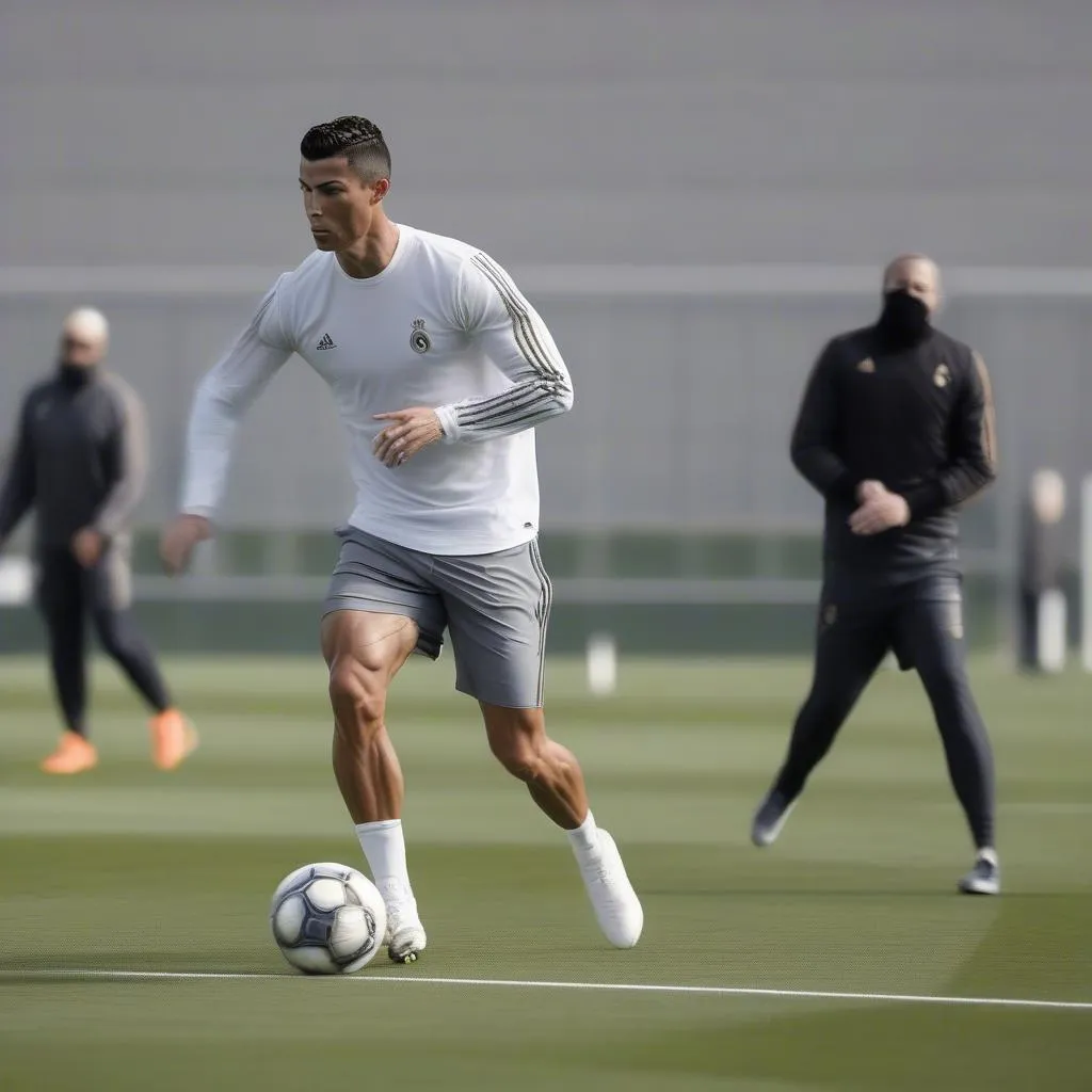 Ronaldo Luyện Tập Để Đạt Đến Sự Hoàn Hảo