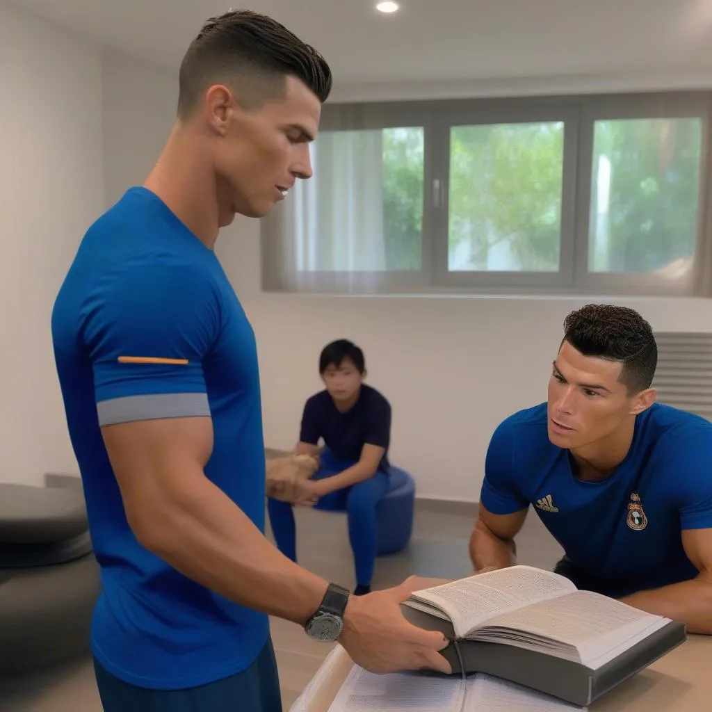 Ronaldo luyện tập tiếng Việt: Khát vọng chinh phục