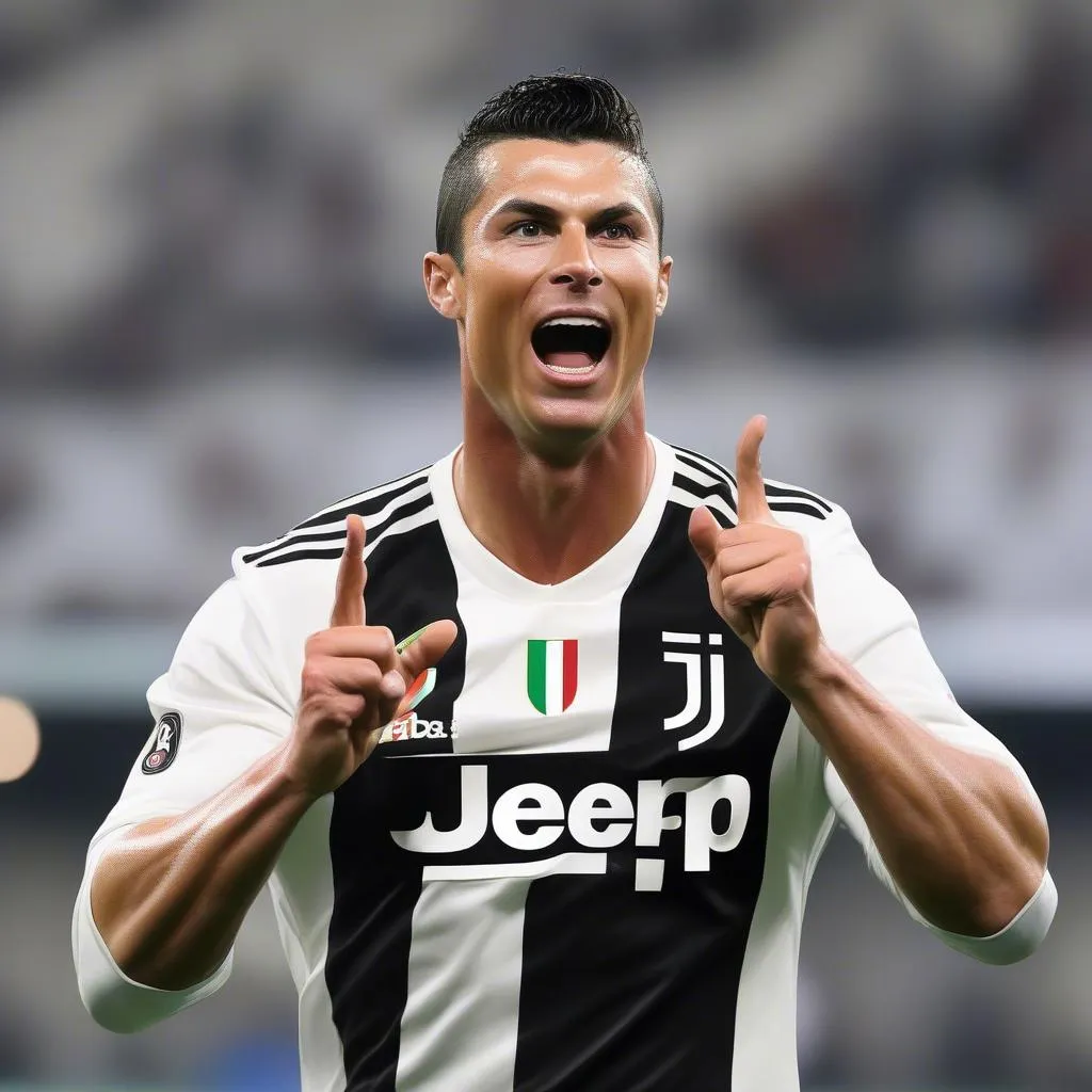 Ronaldo tỏa sáng rực rỡ trong màu áo Juventus