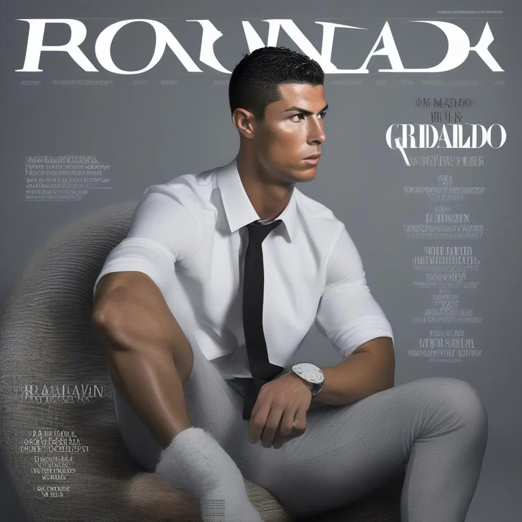 Bài phỏng vấn Cristiano Ronaldo trên Ronaldo Magazine