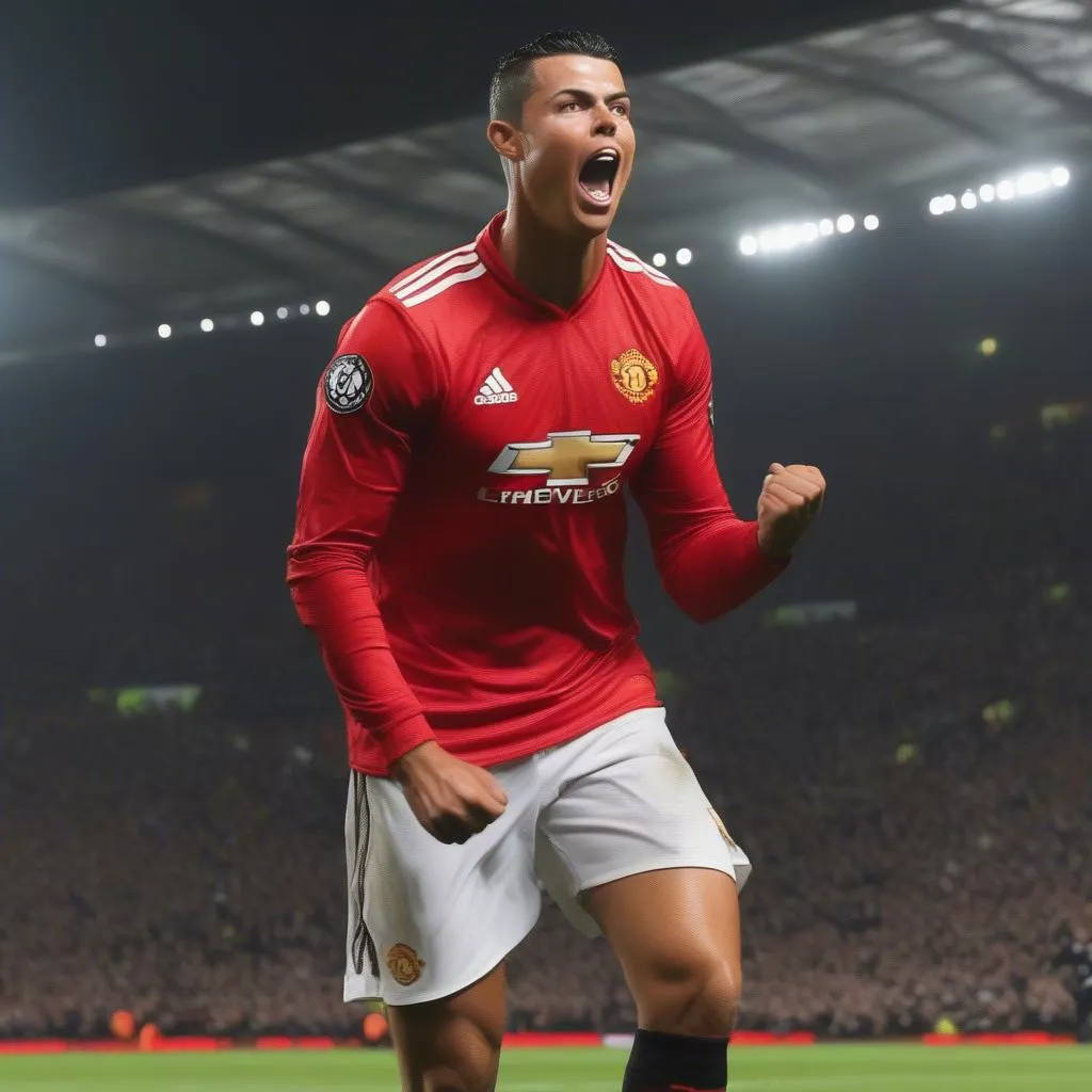 Ronaldo ghi bàn thắng thứ 120 cho Manchester United