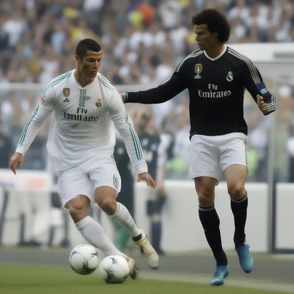 Ronaldo và Marcelo - Những đối tượng hàng đầu của làng bóng đá