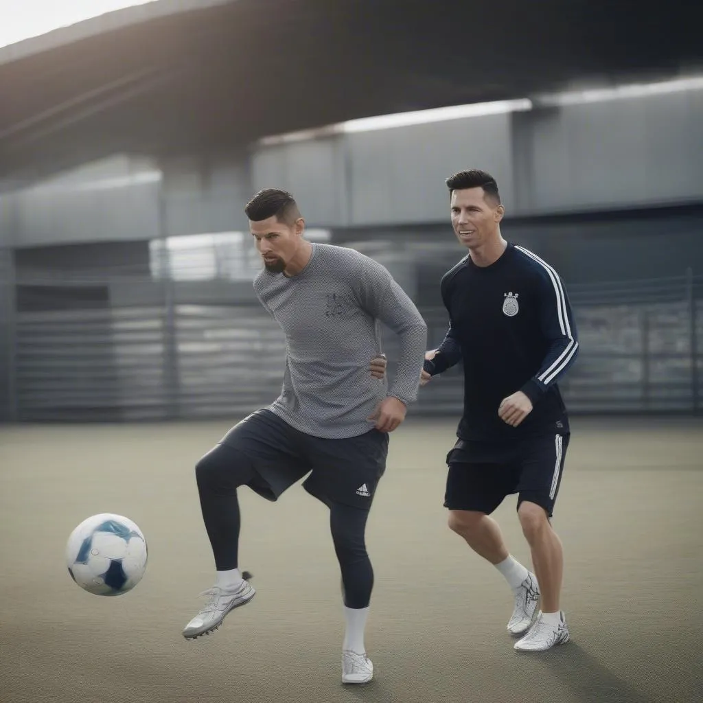 Ronaldo và Messi tập luyện chăm chỉ để phòng tránh chấn thương