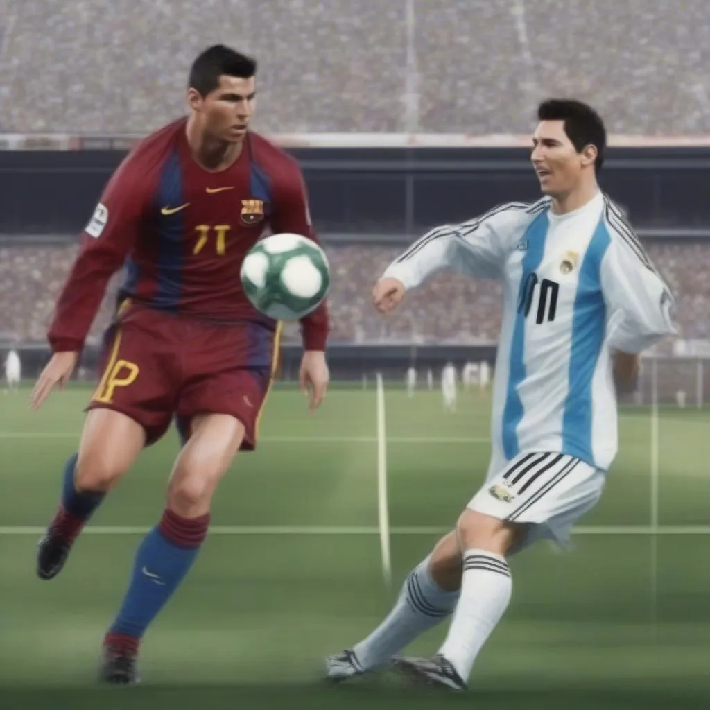 Ronaldo và Messi: Nơi hai huyền thoại gặp gỡ lần đầu tiên trong mùa giải đầu tiên